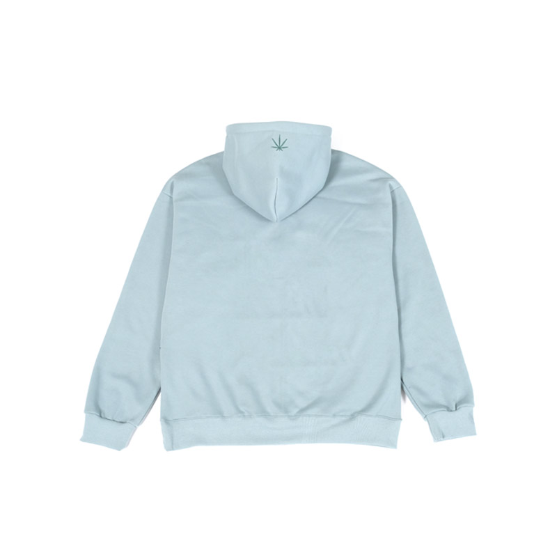 MHD172 Small weed Hoodie Mint