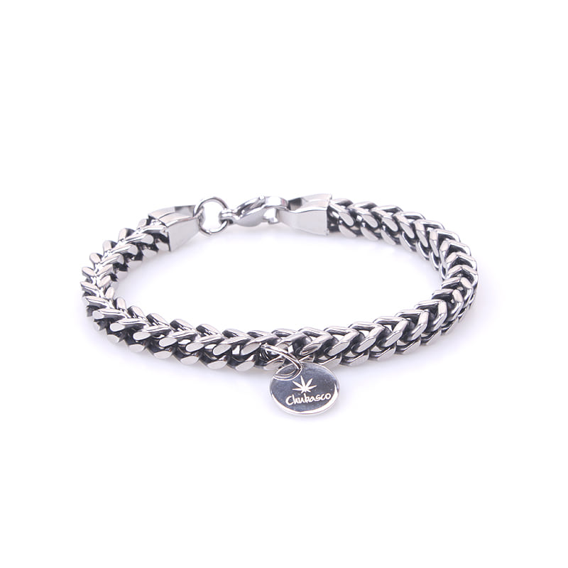 SSBS07 Stainless steel bracelet square chain